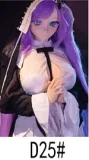 アニメドール ソフトビニール製ヘッド+シリコン製ボディ WM Dolls 140cm Bカップ #Y012ヘッド gogoショー服