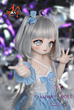 売れ切れ MOZU DOLL 85cm Aカップ クラゲちゃん ソフトビニール製頭部 TPE製ボディ 肌色＆眼球色＆メイク＆ウィッグ＆衣装は宣材写真と同じ  6kg