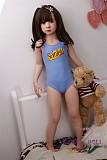 WAXDOLL 新型 106cm バスト平 #GB06-1 ヘッド リアルメイク付き フルシリコン製 ロリラブドール