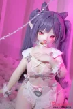 MW Girl（魔物姫）138cm 可晴ヘッド アニメドール ラブドール シリコン頭部+TPE製ボディ 肌色＆眼球色＆メイク＆ウィッグは宣材写真と同じ  エルフ耳シリコンヘッド