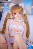 TPE製ラブドール MOZU 145cm M1ヘッド 体重25kg 肌色＆眼球色＆メイク＆ウィッグ＆衣装は宣材写真と同じ
