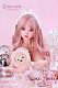 Sino Doll 戦闘機 70cm Lカップトルソー 爆乳 S60凛夭夭(Linyaoyao)ヘッド フルシリコン製ラブドール ピンクレースの姫系ドレス