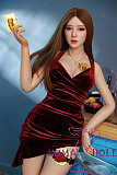 フルシリコン製ラブドール JYDOLL 新型165cm Cカップ 千夏（Qianxia）ヘッド 身体リアルメイク付き