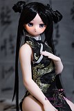 Mini Doll ミニドール セックス可能 新ボディ60XScm 普通乳 フルシリコン 妃筱 ヘッド 身長選択可能 中国風 チャイナドレス