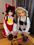 Aotume Doll シリコン頭部+TPE材質ボディ アニメドール 145cm Bカップ #60ヘッド 霊夢cos