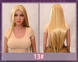 TPE製ラブドール WM Dolls 168cm Eカップ #443 金色カールヘア美人