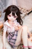 MW Girl(魔物姫) ももヘッド 85cm 7kg  JK服＆黑髪 アニメ風ラブドール 宣材写真通のはシリコン製ボディ 宣材写真と同じ制服も付属