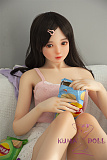 TPE製ラブドール AXB Doll 140cm バスト中 A84ヘッド 最新リアルメイク 掲載画像のボディはリアルメイク付き