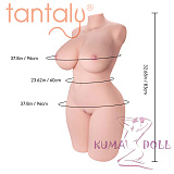 31kg Tantaly製トルソー 男性用オナニー用 大サイズセックスドール TPE材質 2穴プレイ可能 Monroe