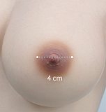 MMXDOLL（木木夕）88cm AAカップ 梦菲(mengfei)ヘッド シームレスドール 職人Real系メイク シリコン製リアルドール 等身大ドール 大人びた雰囲気が魅力