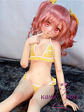 フルシリコン製ラブドール   Aotume Doll アニメドール 135cm AAカップ（細身タイプ）#57