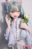Elsa Babe 140cm M  AHR026 桃井望Momoi Nozomi 猫耳風アニメ顔ラブドール メイド風フリル衣装フルシリコン製  カスタマイズ可