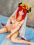 フルシリコン製 ラブドール アニメドール 145cm Dカップ  #82 Aotume Doll