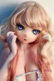 Elsa Babe 140cm M  RAD033 二次元 アニメドール フルシリコン製  カスタマイズ可 ミルクゴールドのロングヘア