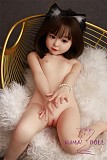 AXBDOLL 可愛い顔 フルシリコン製 GB02ヘッド+AT100-1ボディ ラブドール 新型100cm AAカップ 掲載画像のボディはリアルメイク付き