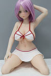 ソフトフルシリコン製 カスタマイズ品 ダッチワイフ 色気美人 Irokebijin 90cm Dカップ Akariヘッド