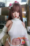 SHEDOLL 145cm Gカップ 熙熙（Xixi）ヘッド  美少女ラブドール 掲載画像はフルシリコン製 純白のニット衣装 花飾り