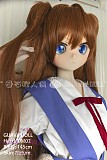 GUAVADOLL アニメドール ソフトビニール製ヘッド+TPE製ボディ 145cm Bカップ DM02明日香 ヘッド M16ジョイント 他社と交換可能 138-150ＣＭのボディに適用 ナチュラル肌色