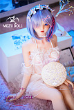 TPE製ラブドール MOZU 145cm M2ヘッド 体重25kg 肌色＆眼球色＆メイク＆ウィッグ＆衣装は宣材写真と同じ