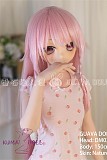 GUAVADOLL アニメドール ソフトビニール製ヘッド+TPE製ボディ 150cm バスト小 DM02  ヘッド ピンク髪 M16ジョイント 他社と交換可能 138-150ＣＭのボディに適用 ナチュラル肌色