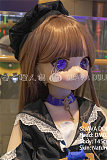 GUAVADOLL アニメドール ソフトビニール製ヘッド+TPE製ボディ 145cm Aカップ DM02 ヘッド ブラックタワーcos