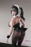 Otaku Doll ミニドール 角栖華凜 65cm PVCヘッド+シリコンボディ 収納が便利 普段は鑑賞用 小さいラブドール 女性素体 フィギュア cosplay