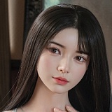 【ROS機能 口開閉機能選択可】フルシリコン製ラブドール BB Doll 165cm Cカップ K64ヘッド 血管＆人肌模様など超リアルメイク無料 眉の植毛無料