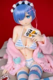 Aotume Doll アニメドール 145cm Dカップ #126 レムcosplay ヘッド及びボディー材質選択可能