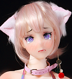 Mini Doll ミニドール 高級シリコン製　セックス可能 喜多川海夢コスN19ヘッド 72cm 軽量化 3.5㎏ 収納が便利（隠しやすい） 使いやすい 普段は鑑賞用 小さいラブドール 女性素体 フィギュア cosplay