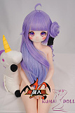 6kg ソフトビニール製頭部 TPE製ボディ MOZU DOLL 85cm Aカップ MOZU DOLL 独角兽 ユニコーン 肌色＆眼球色＆メイク＆ウィッグ＆衣装は宣材写真と同じ 小型で軽量化で収納しやい 使いやすい