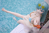 アニメドール ソフトビニール製ヘッド シリコン製ボディ WM Dolls 157cm Bカップ #Y015 ヘッド カスタマイズ可