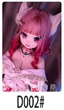 アニメドール ソフトビニール製ヘッド+シリコン製ボディ WM Dolls 140cm Bカップ #Y012ヘッド gogoショー服