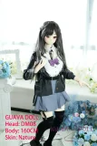 GUAVADOLL 160cm Cカップ DM08ヘッド PVC製 アニメドール ソフトビニール製ヘッド 看板娘 球体関節