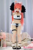 MW Girl(魔物姫)  樱柰子ヘッド 115cm バースト大 猫耳メイド風 ピンクツインテール・二次元美少女ラブドール フルシリコン製リアルドール​