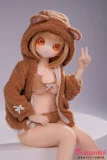 【ヘッドとボディ＆衣装を自由に組合せ】JSL DOLL 85cm ソフトビニールヘッドとボディ素材が選択可能 二次元美少女ラブドール 可愛らしい美少女ドール 宣伝画像と同じ衣装も付属