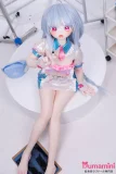 XYGO 141cm Cカップ 瑶瑶ヘッド 天使ナース風 二次元美少女ラブドール 可愛い医療コスチューム ソフトビニールヘッド+TPEボディ