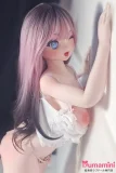 Elsa Babe 140cm-M RAD026 竹内由纪Takeuchi Yukiヘッド 二次元 アニメドール 二次元美少女ラブドール ロンググラデーションヘア レースランジェリー フルシリコン製  カスタマイズ可