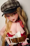 Elsa Babe RAD043 浅香萌里Asaka Moeri 144cm  二次元ラブドール アニメ美少女ドール ブロンドロングヘア×キャップスタイル アニメ調リアルドール