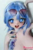 Elsa Babe 144cm AHR014 及川五月Oikawa Satsuki 二次元 アニメドール サングラス付き・淡色フリルワンピース少女ドール アニメ調リアルドール  アニメ顔ラブドール