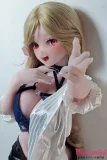 Elsa Babe 144ccm RAD046 相原香耶Aihara Kaya ブロンドロングヘア 赤瞳アニメフェイス美少女ラブドール 可愛い表情のリアルドール