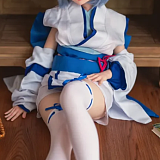BCDOLL MSシリーズ】M03 ぶらこ(Burako)ヘッド 86cm 半身トルソー パープルツインテールのアニメフェイストルソー 二次元美少女ラブドール