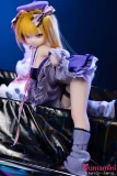 MW Girl(魔物姫)  85cm 库洛姆 バスト中 二次元アニメラブドール パープルコーデ 可愛い系ロングブロンドヘアのアニメフェイスラブドール  宣材写真はシリコン製ボディ
