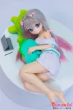 MW Girl(魔物姫)  85cm 奈绪 バスト中 二次元アニメラブドール シルバー×ピンクグラデーションロングヘア アニメ系ラブドール  宣材写真はシリコン製ボディ