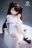 DOLLTA アニメ美少女ドール 芽依 (Mei) フルシリコン製 85cm-Bカップ ツインテール美少女 可愛いロリー風ラブドール 宣伝画像と同じ衣装も付属