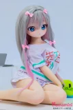 MW Girl(魔物姫)  85cm 奈绪 バスト中 二次元アニメラブドール シルバー×ピンクグラデーションロングヘア アニメ系ラブドール  宣材写真はシリコン製ボディ