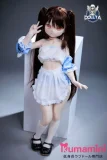 DOLLTA アニメ美少女ドール 芽依 (Mei) フルシリコン製 85cm-Bカップ ツインテール美少女 可愛いロリー風ラブドール 宣伝画像と同じ衣装も付属