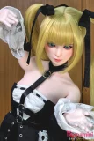 【即納・国内発送・送料無料】Mini Doll ミニドール セックス可能 60cmXS  玛丽罗斯 PVCヘッド＋シリコン製ボディ 金髪ツインテールのアニメフェイス ゴシックメイド風アニメラブドール