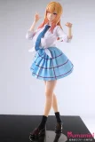 【先行予約 6月発送予定】Otaku Doll ミニドール アニメ顔 喜多川 海夢 65cm PVCヘッド+シリコンボディ 元気で可愛いアニメフェイスドール ブロンドロングヘア×学生風制服スタイル二次元ラブドール 二次元ドール 収納が便利 セックスフィギュア