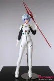 【先行予約 6月発送予定】Otaku Doll ミニドール アニメ顔 EVA 綾波レイ 65cm PVCヘッド+シリコンボディ 青髪ショートヘアのアニメフェイスドール 白いプラグスーツ風SFコスチュームラブドール ミニサイズ二次元ドール 二次元ドール 収納が便利 セックスフィギュア