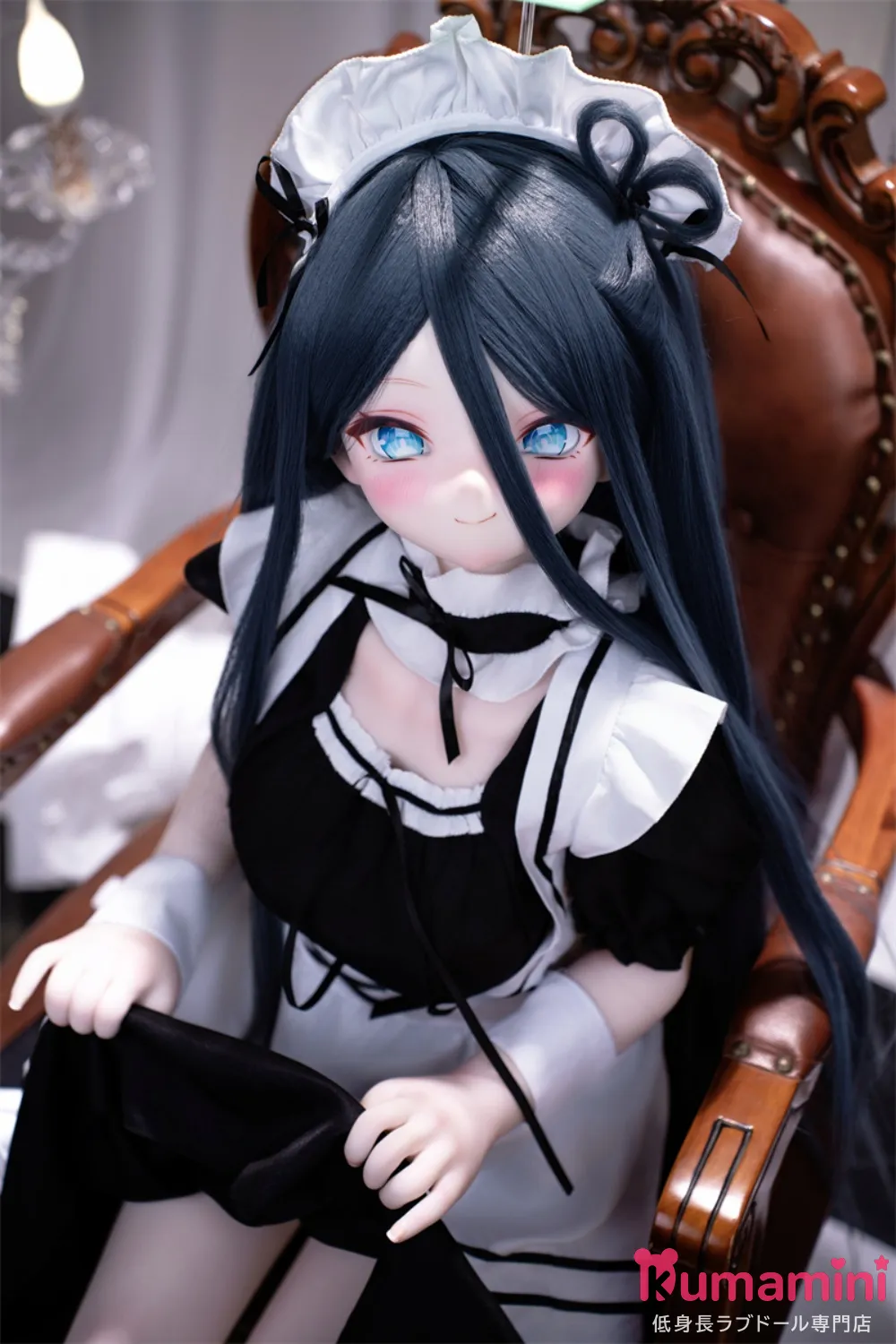 XYGO 凯伊 爱丽丝 141cm Cカップ メイド服 アニメ系リアルドール 可愛い系フェイス 宣伝写真はシリコンヘッド＋TPEボディ